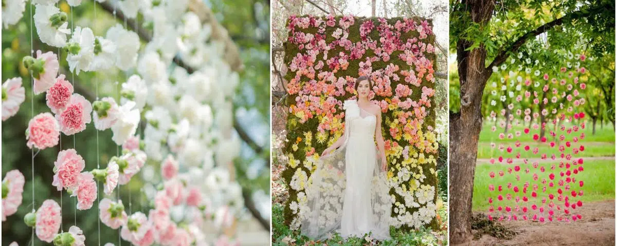 Use a tree as your wedding ceremony arch